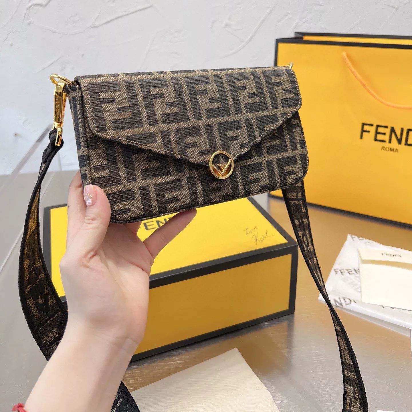 Trendy Versatile Monogram 3-in-1 Bag
