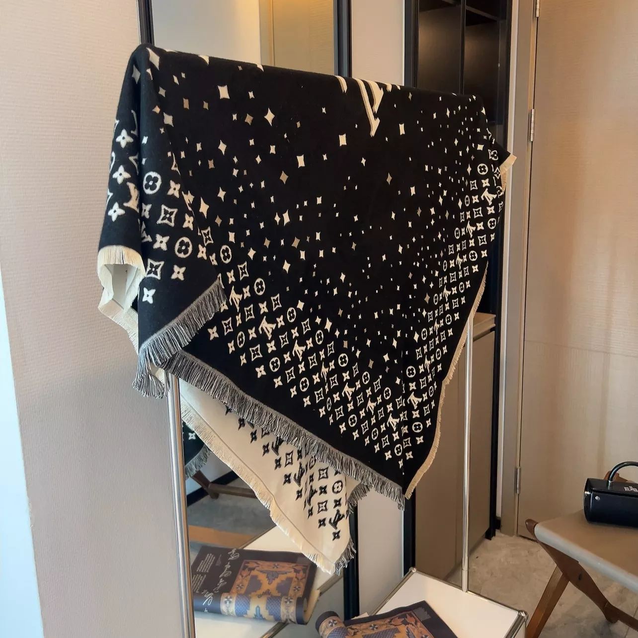 Starry Sky Series Cashmere Scarf Shawl mysite