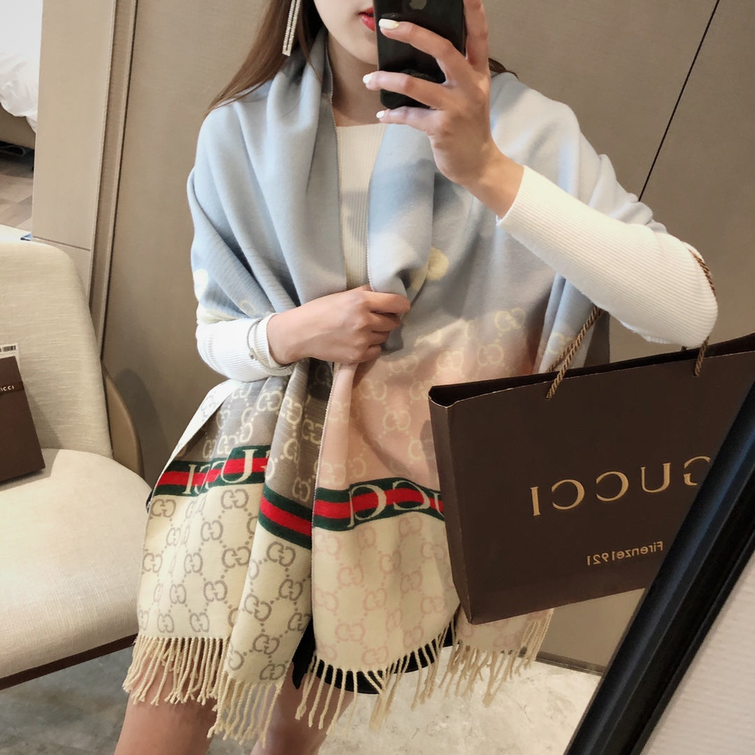 6 Colors Classic Bee Pattern Scarf mysite