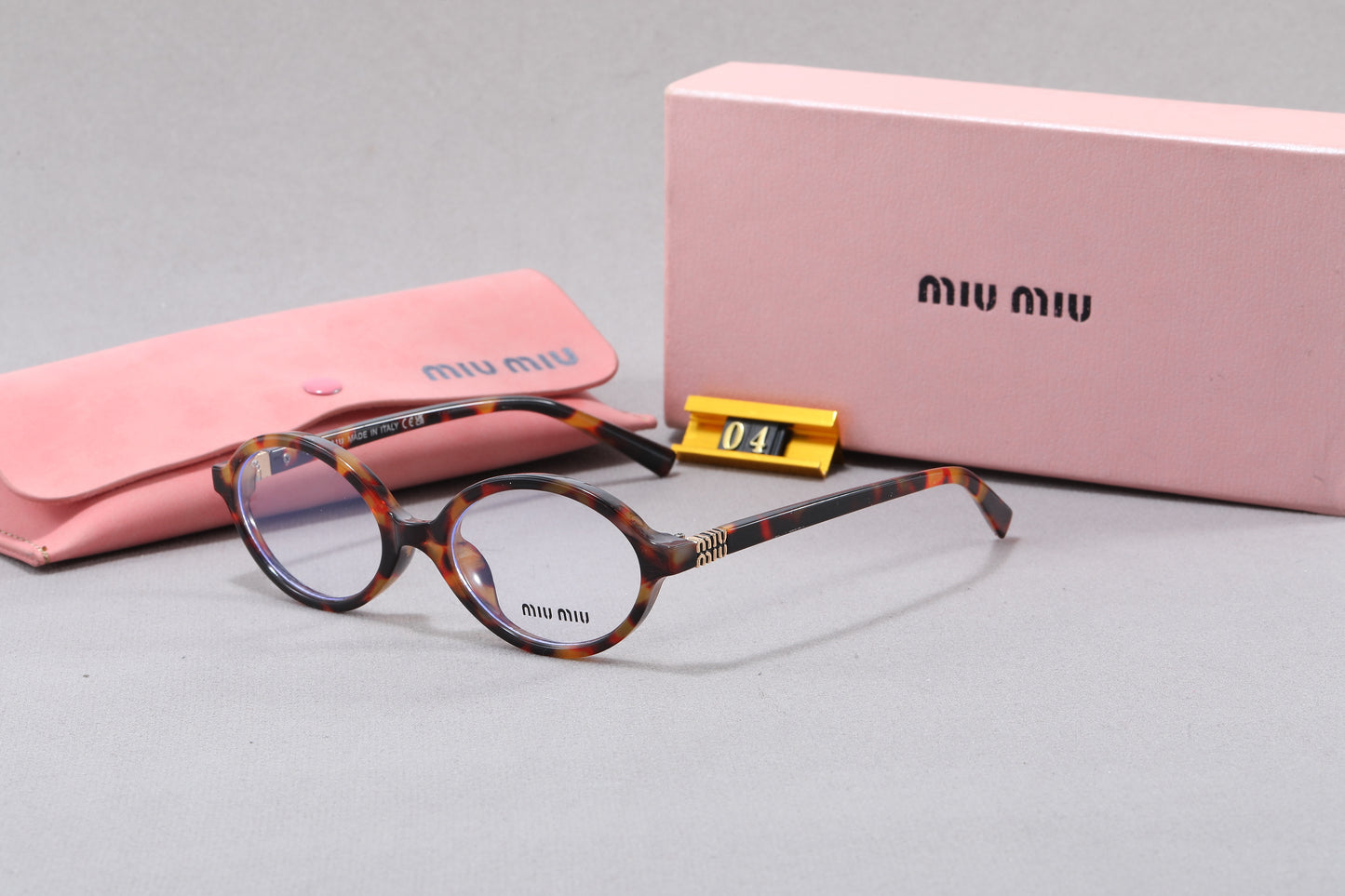 6Leopard Print Square Frame Retro Glasses & Sunglasses-s12 mysite