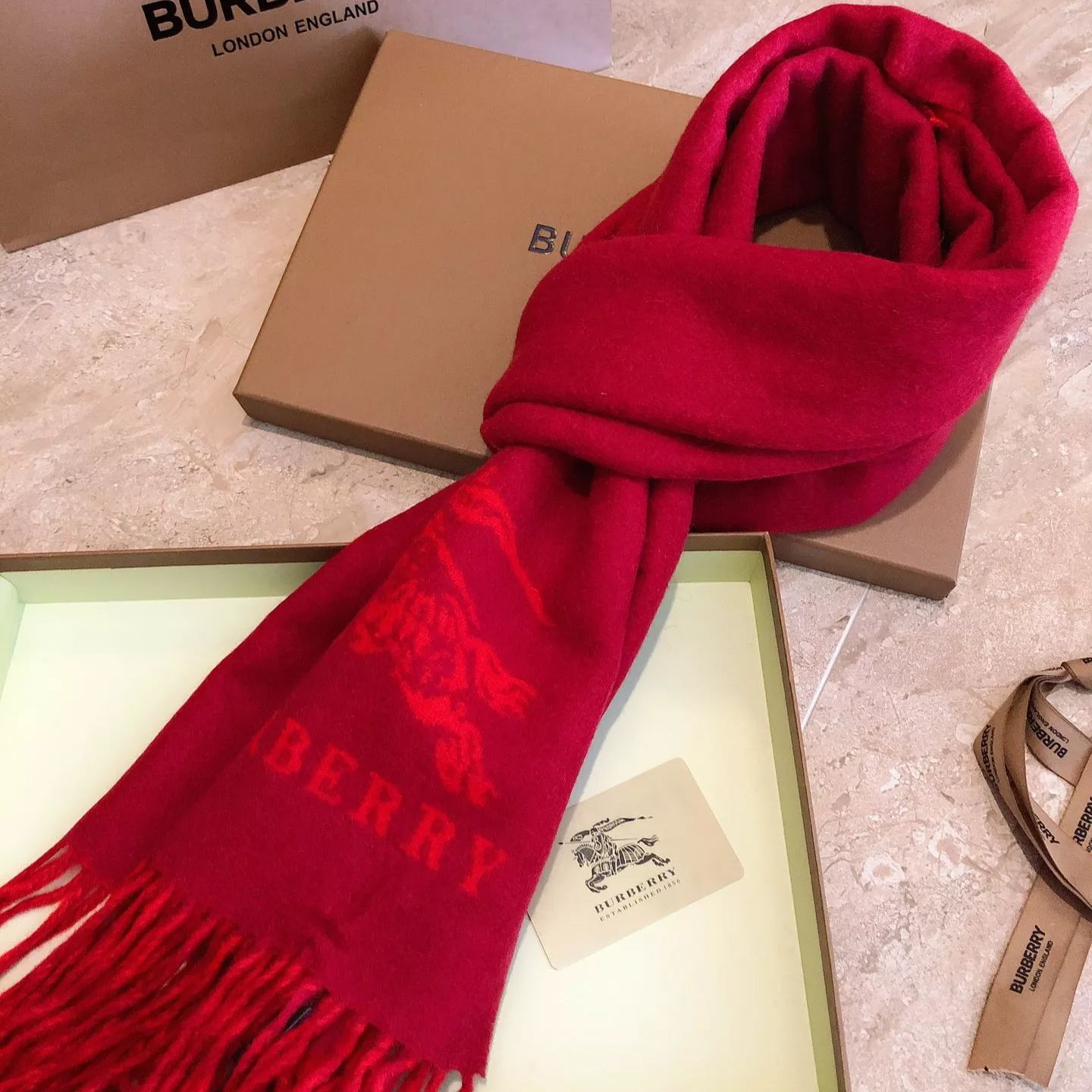 Simple Solid Monogram Fringed Wool Scarf mysite