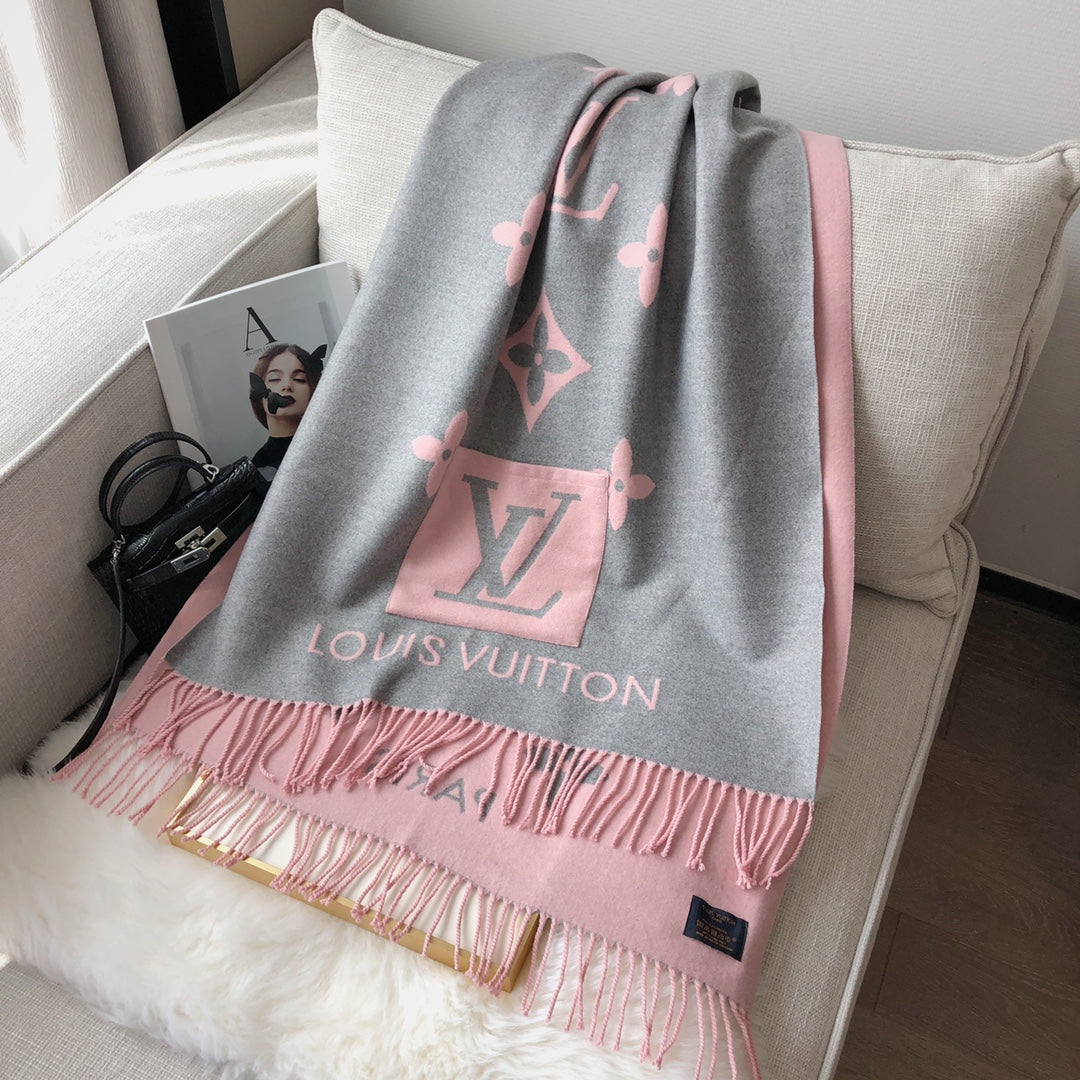 Double-sided Jacquard Pocket Scarf mysite