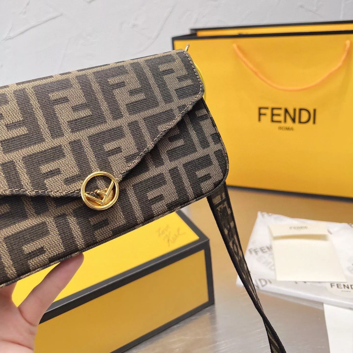 Trendy Versatile Monogram 3-in-1 Bag
