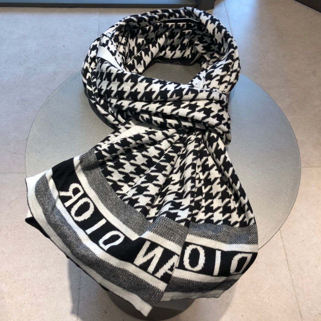 New 2 Colors Houndstooth Scarf mysite