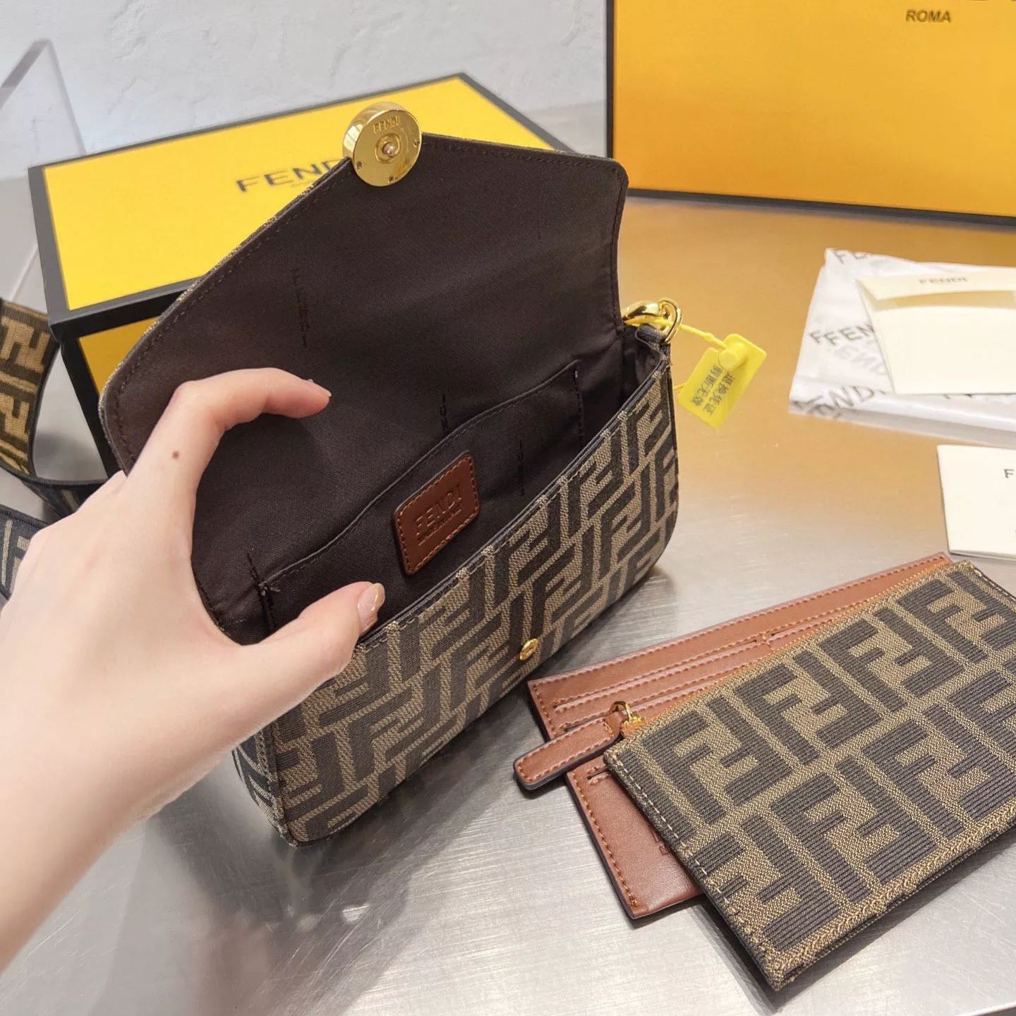 Trendy Versatile Monogram 3-in-1 Bag