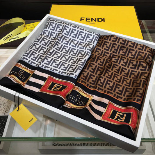 Emblem Print Square Scarf mysite