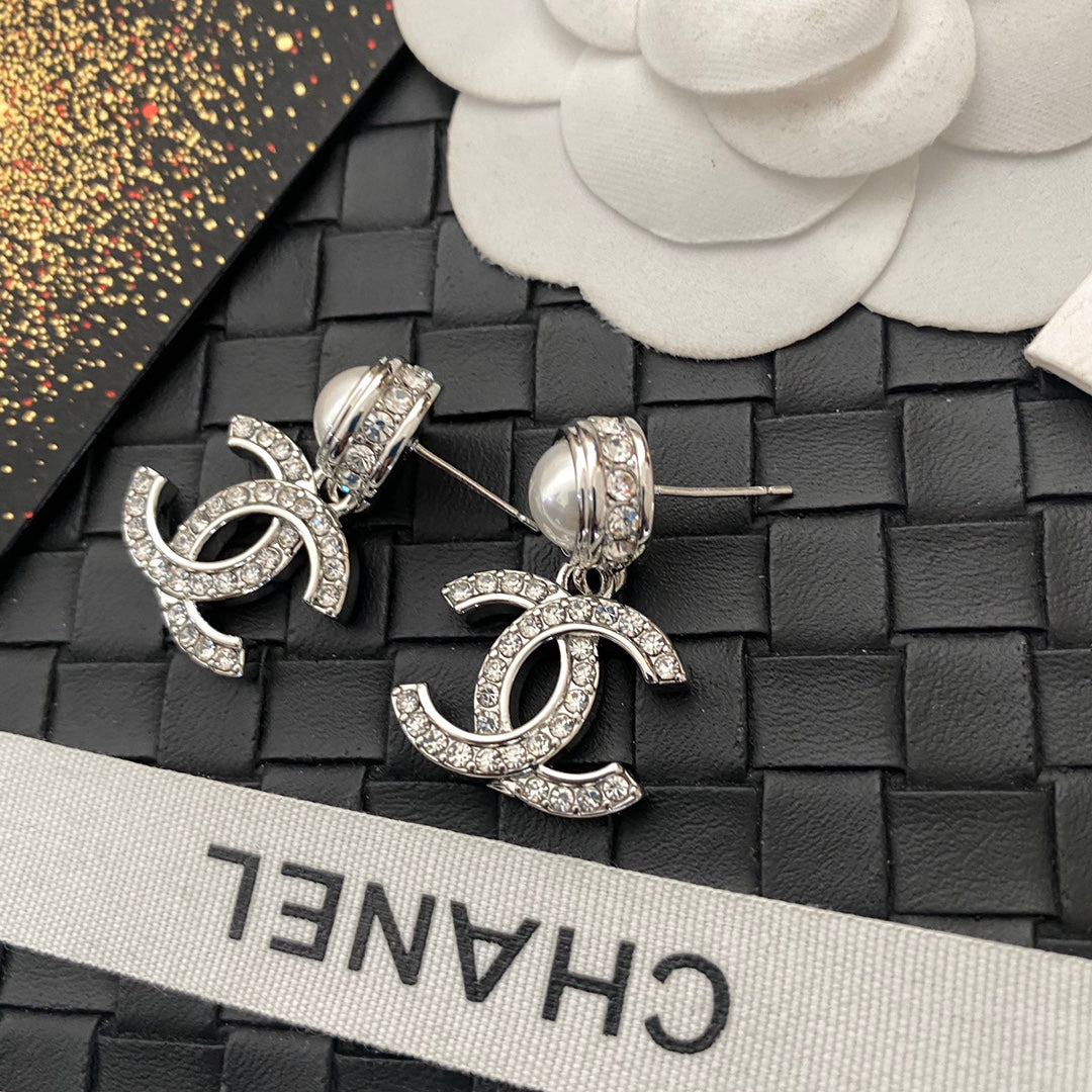 Pearl And Diamond Earrings mysite