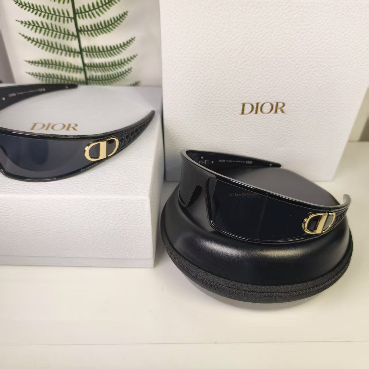 Luxury Large Frame Sunglasses Y-0882
