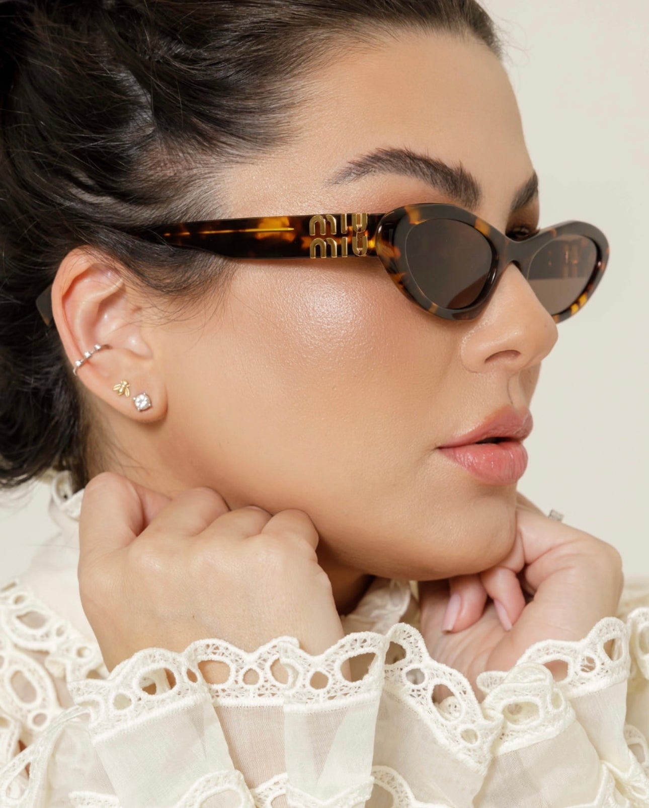 Luxury Large Frame Sunglasses M-088788
