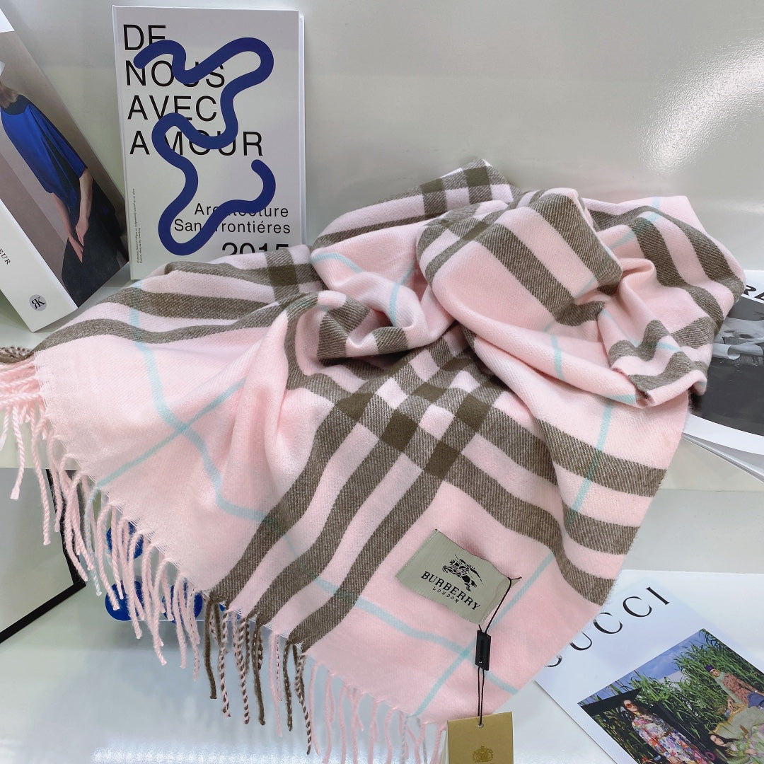 Classic Plaid Tassel Unisex Scarf mysite