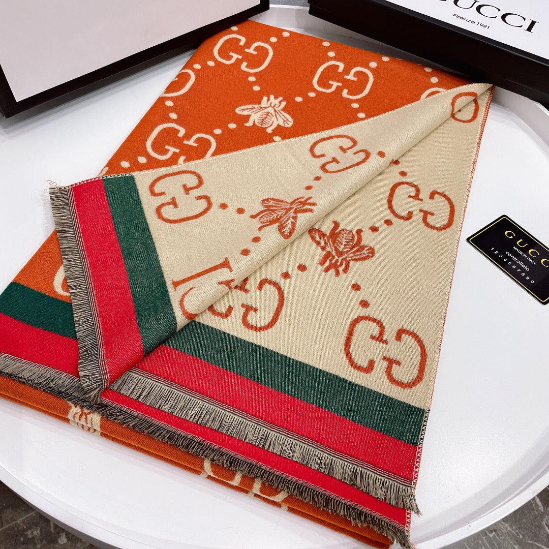 Little Bee Element Thick Cashmere Scarf mysite