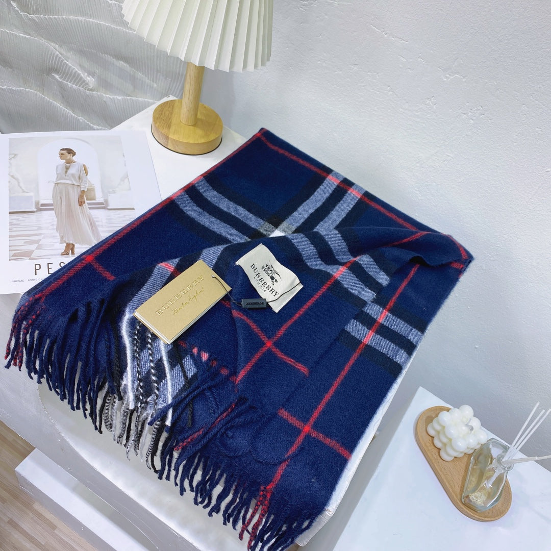 Classic Plaid Tassel Unisex Scarf mysite