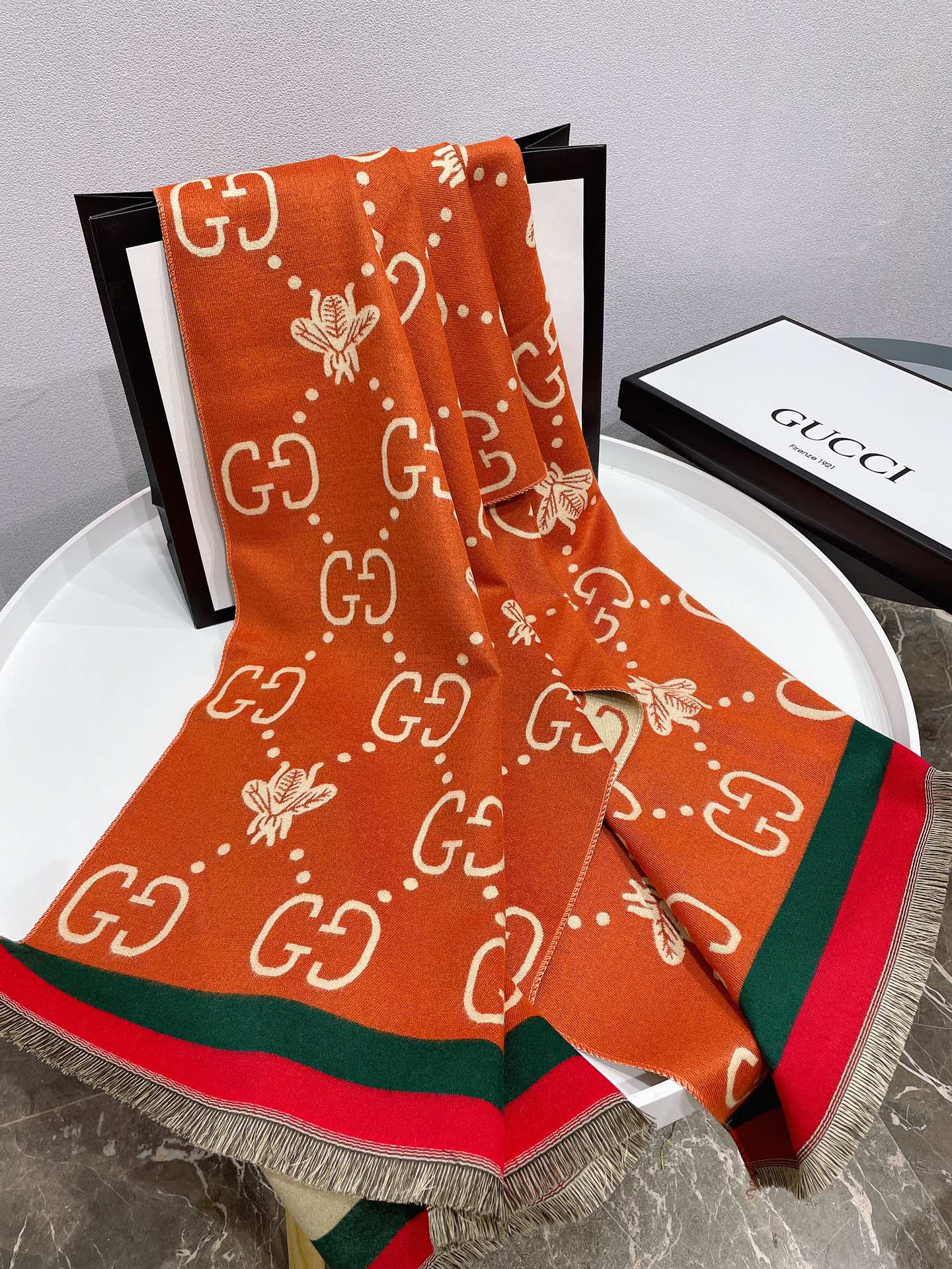 Little Bee Element Thick Cashmere Scarf mysite