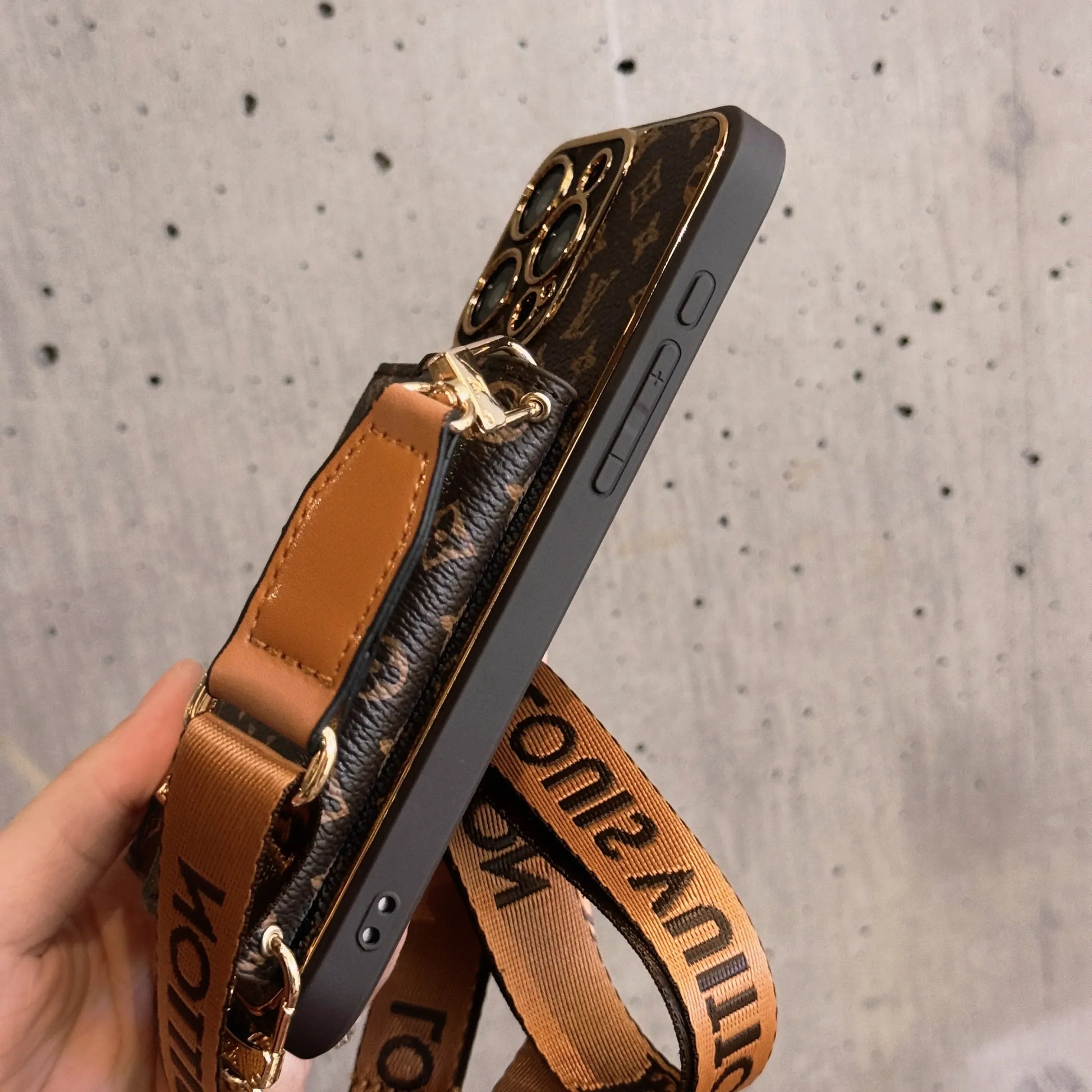 Premium Leather iPhone Case: Integrated Wallet & Detachable Strap1 mysite