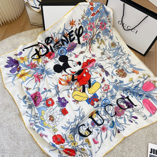 Collaboration Mickey Square Scarf mysite