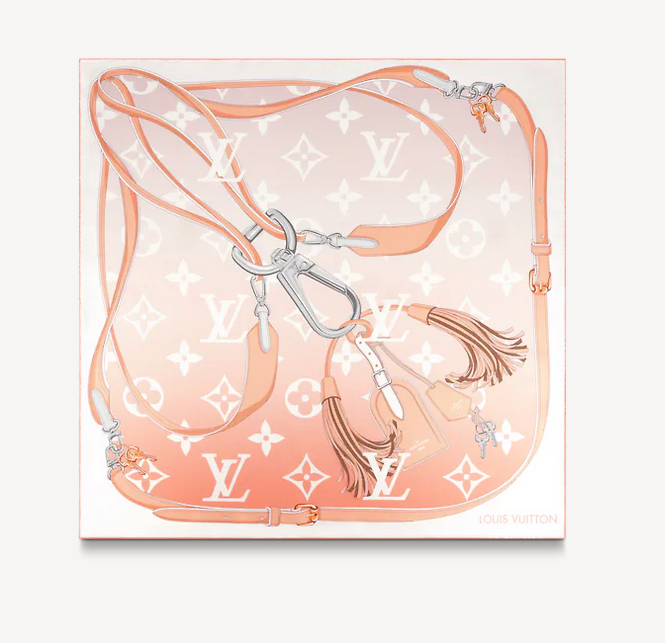 Classic Monogram Gradient Silk Scarf mysite