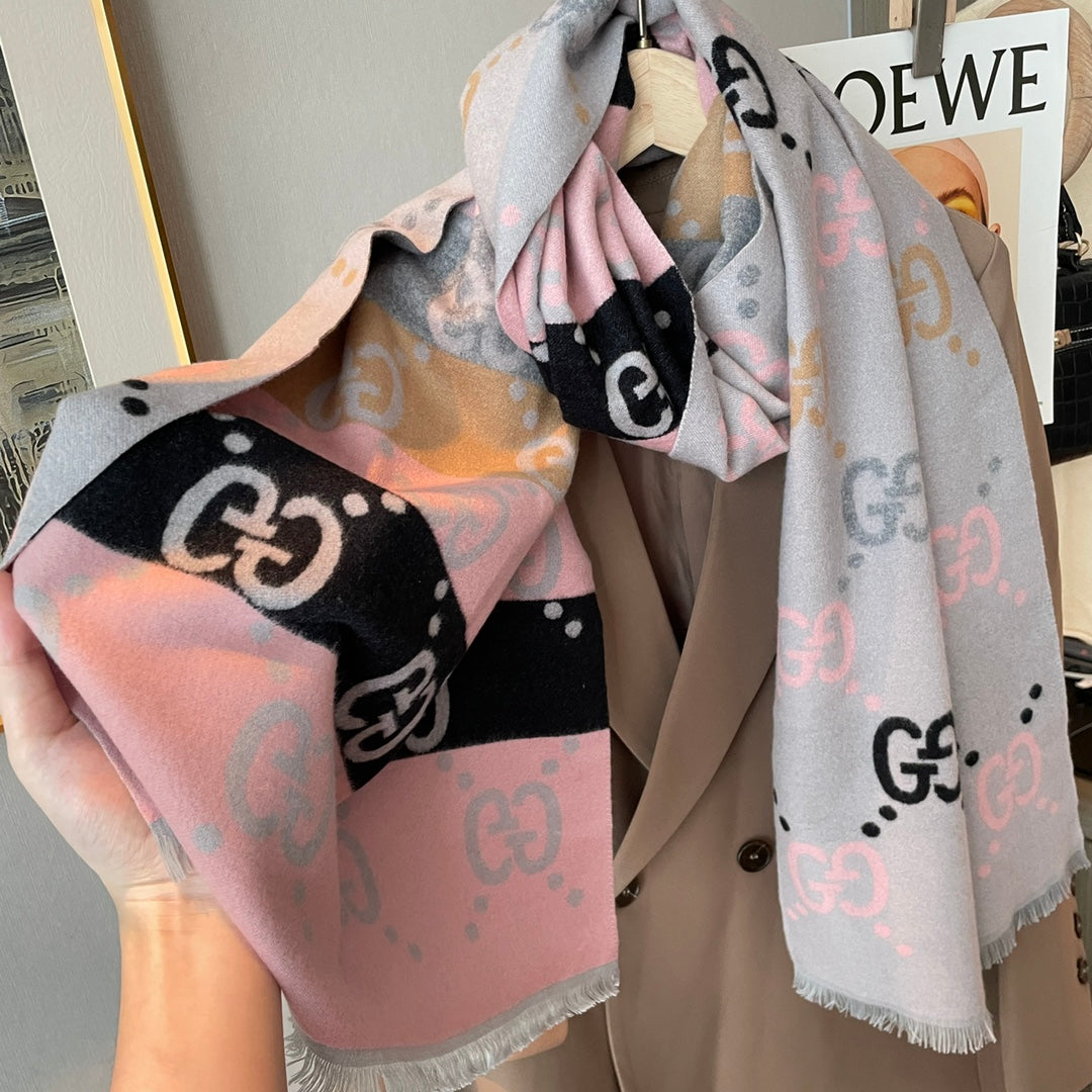 Double Faced Cashmere Skin-Friendly Scarf Shawl mysite