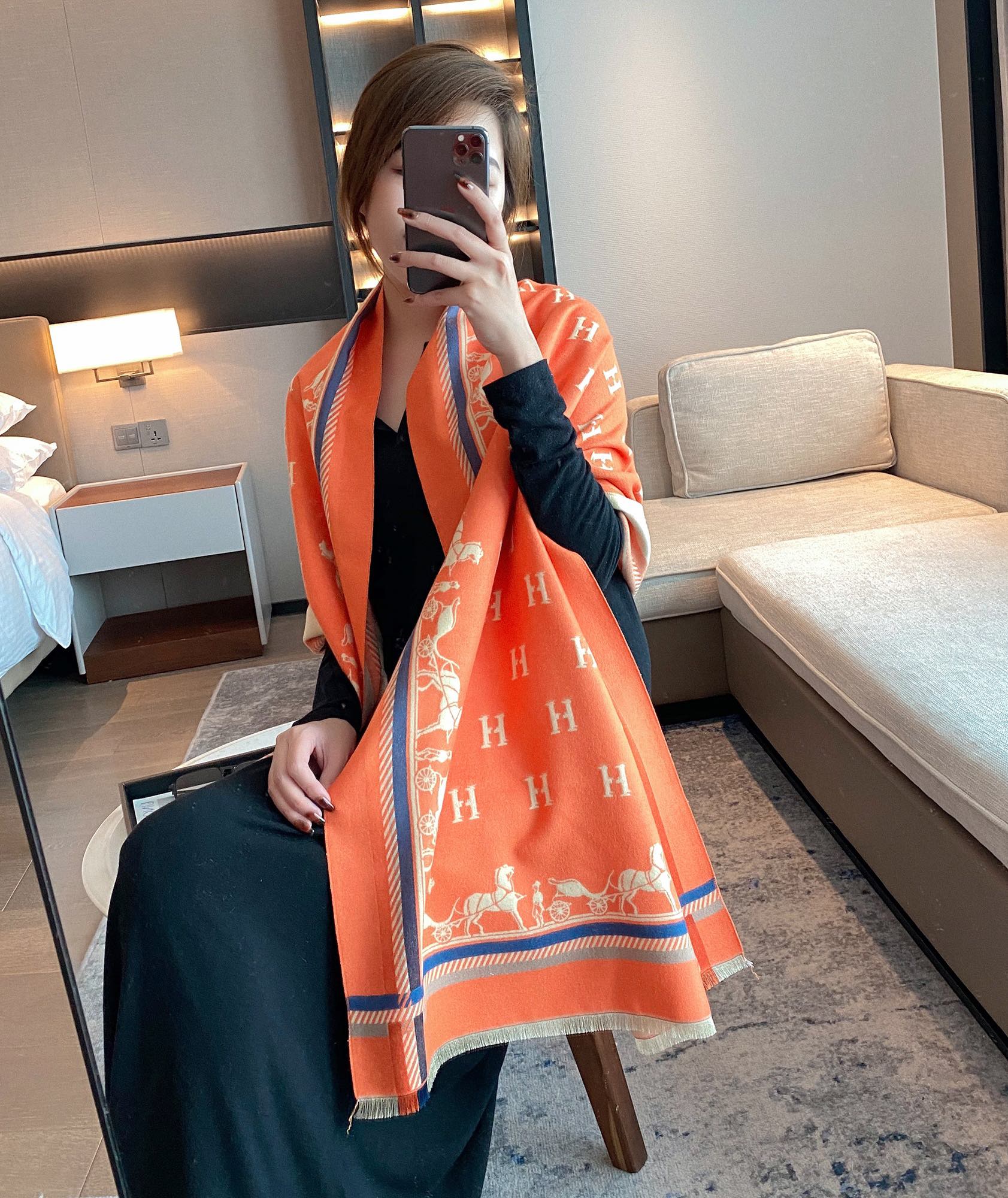 6-color classic cashmere scarf mysite