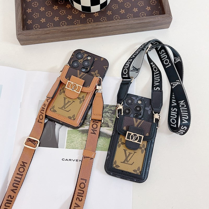 Lou Card Holder Crossbody iPhone Case-ss mysite