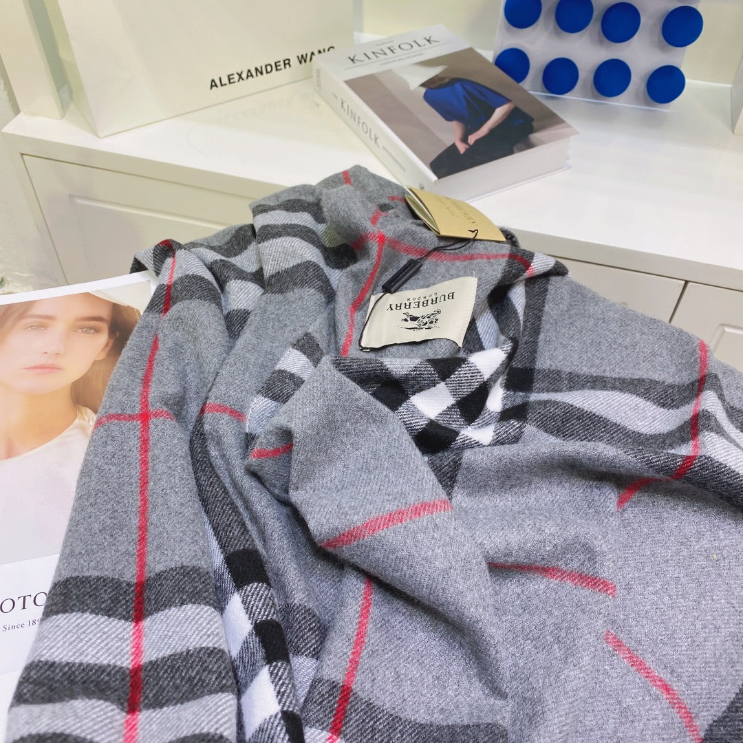 Classic Plaid Tassel Unisex Scarf mysite