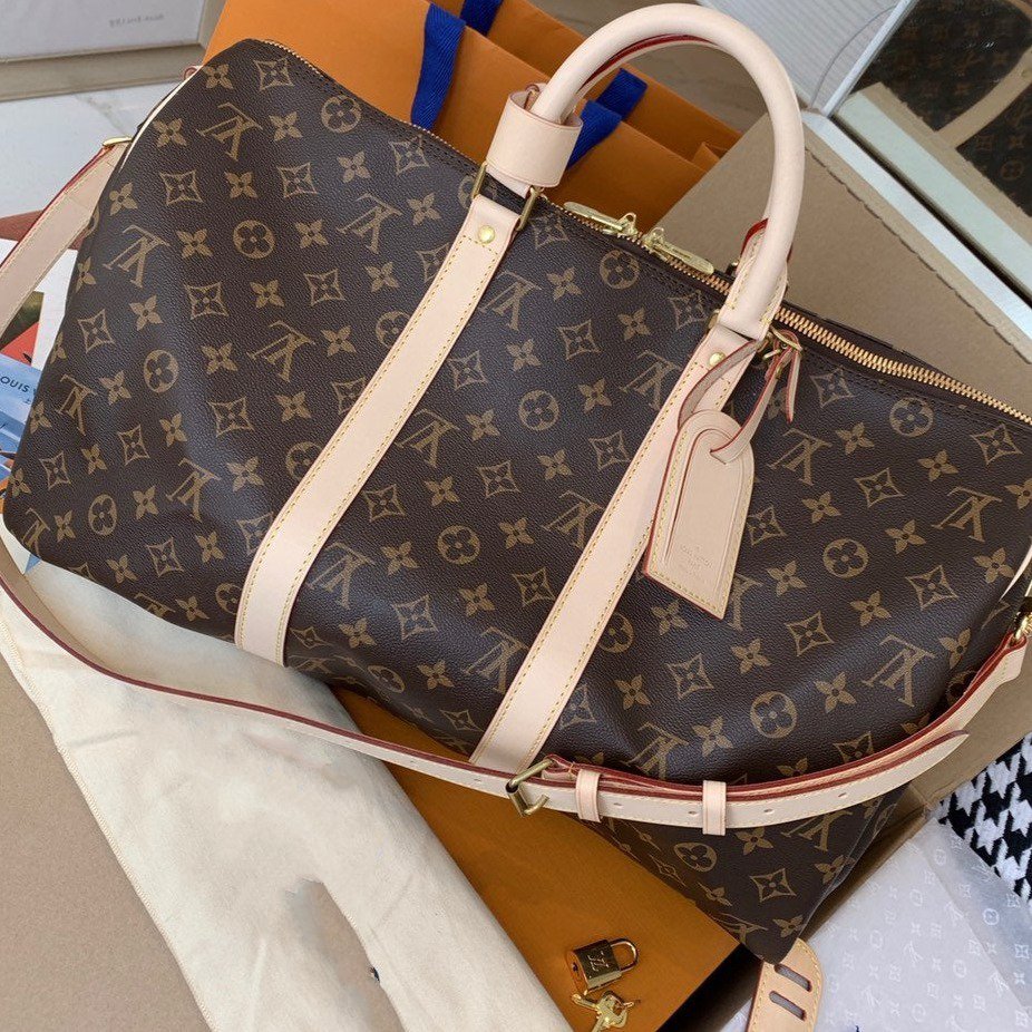 LV KEEPALL BANDOULIERE 45 MONOGRAM CANVAS mysite