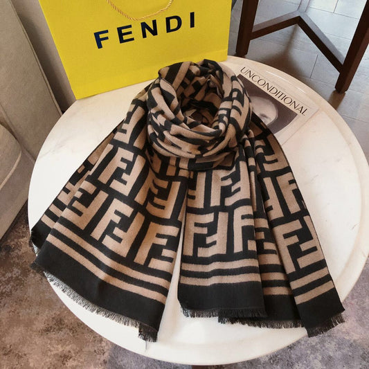 FF Reversible Cashmere Scarf Shawl mysite