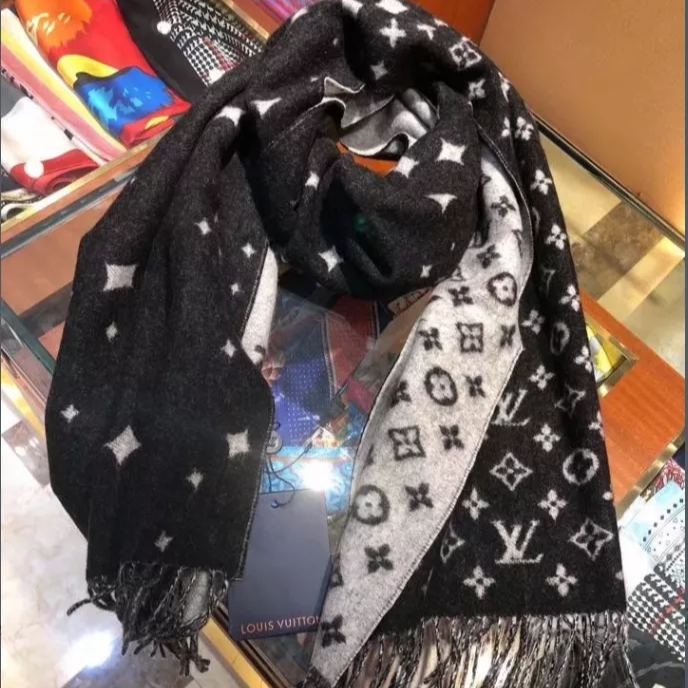 Monogram Galaxy Star Tassel Scarf mysite