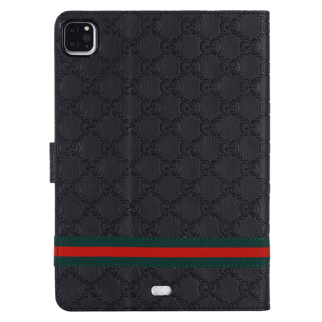 3D Embossing Flip Cover Holster Apple iPad Cases With Stand Function mysite