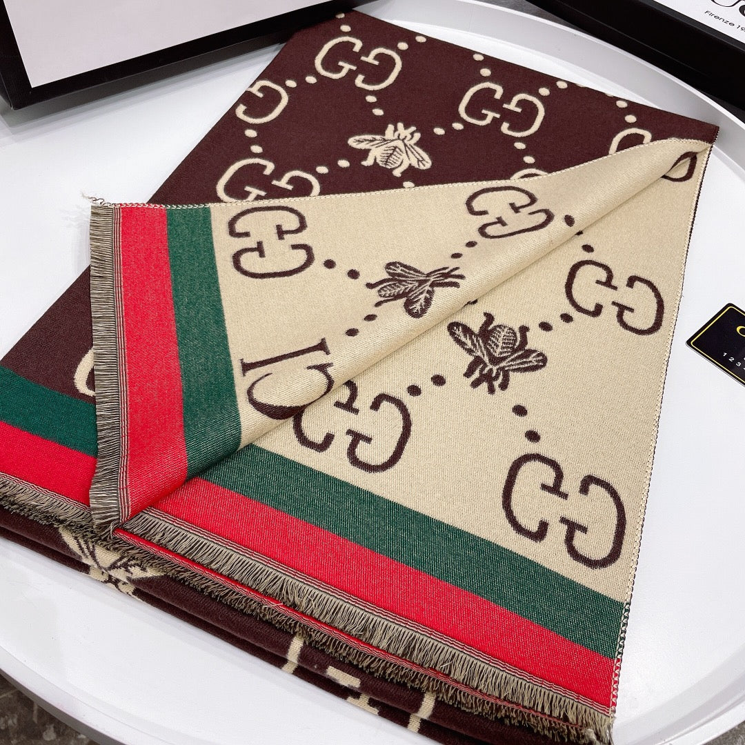 Little Bee Element Thick Cashmere Scarf mysite