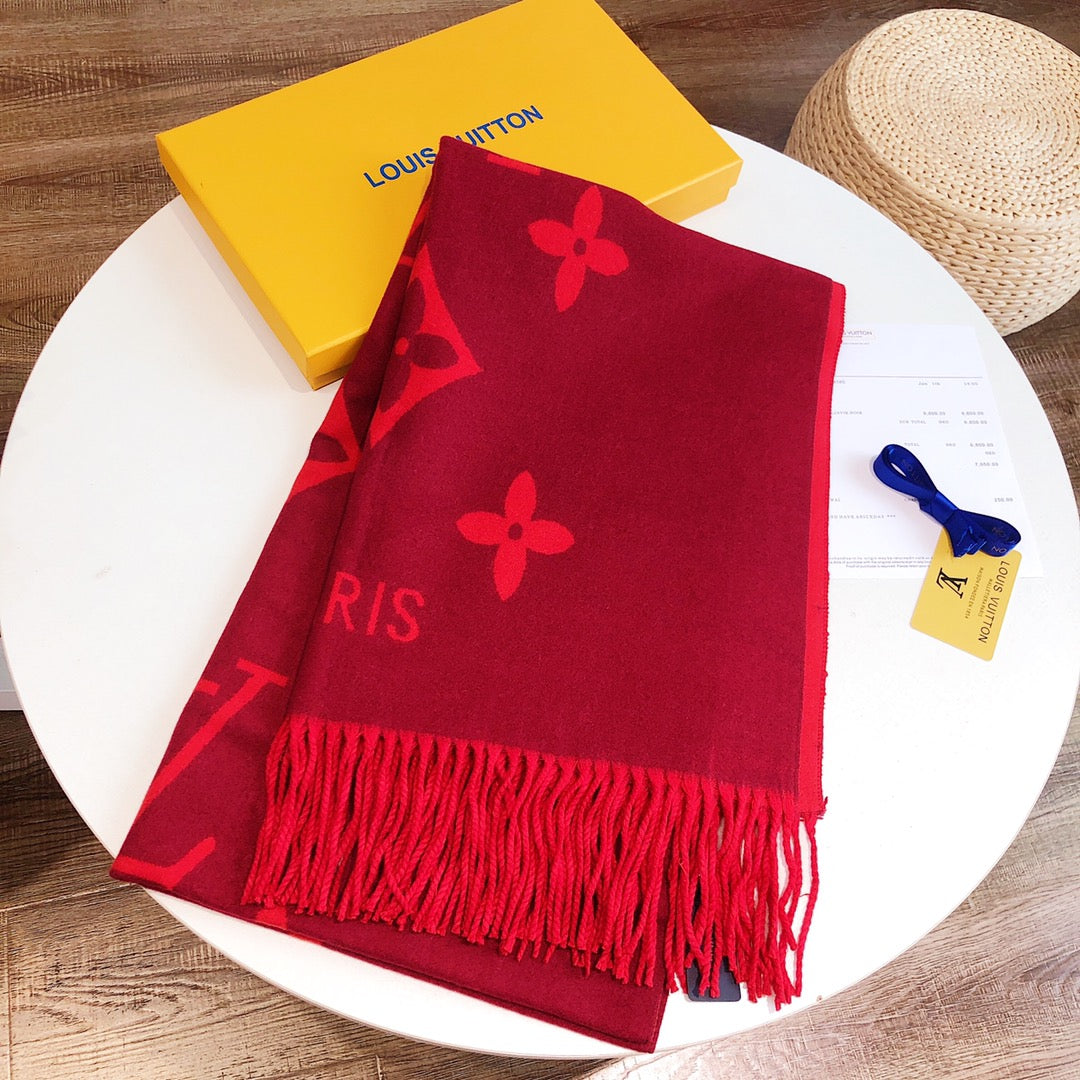 6-color Four-leaf Clover Rabbit Cashmere Shawl Scarf mysite