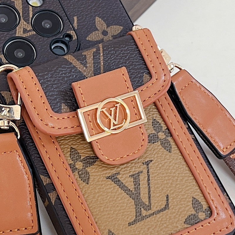 Lou Card Holder Crossbody iPhone Case-ss mysite