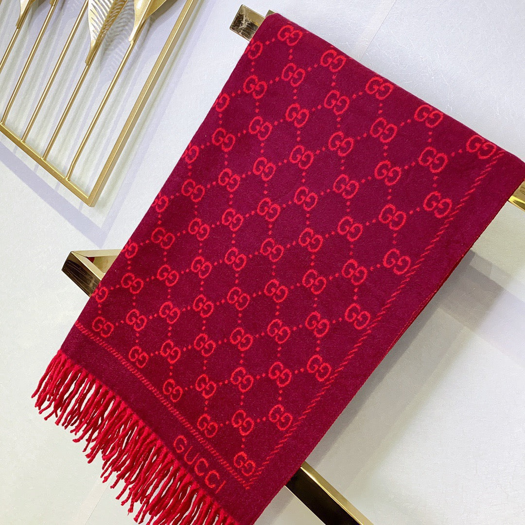 All-match Jacquard Fringed Scarf mysite