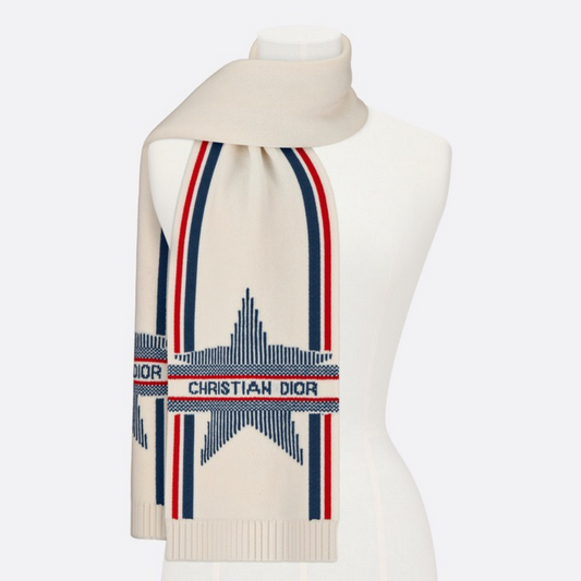 Lucky Star Series Jacquard Knit Scarf mysite