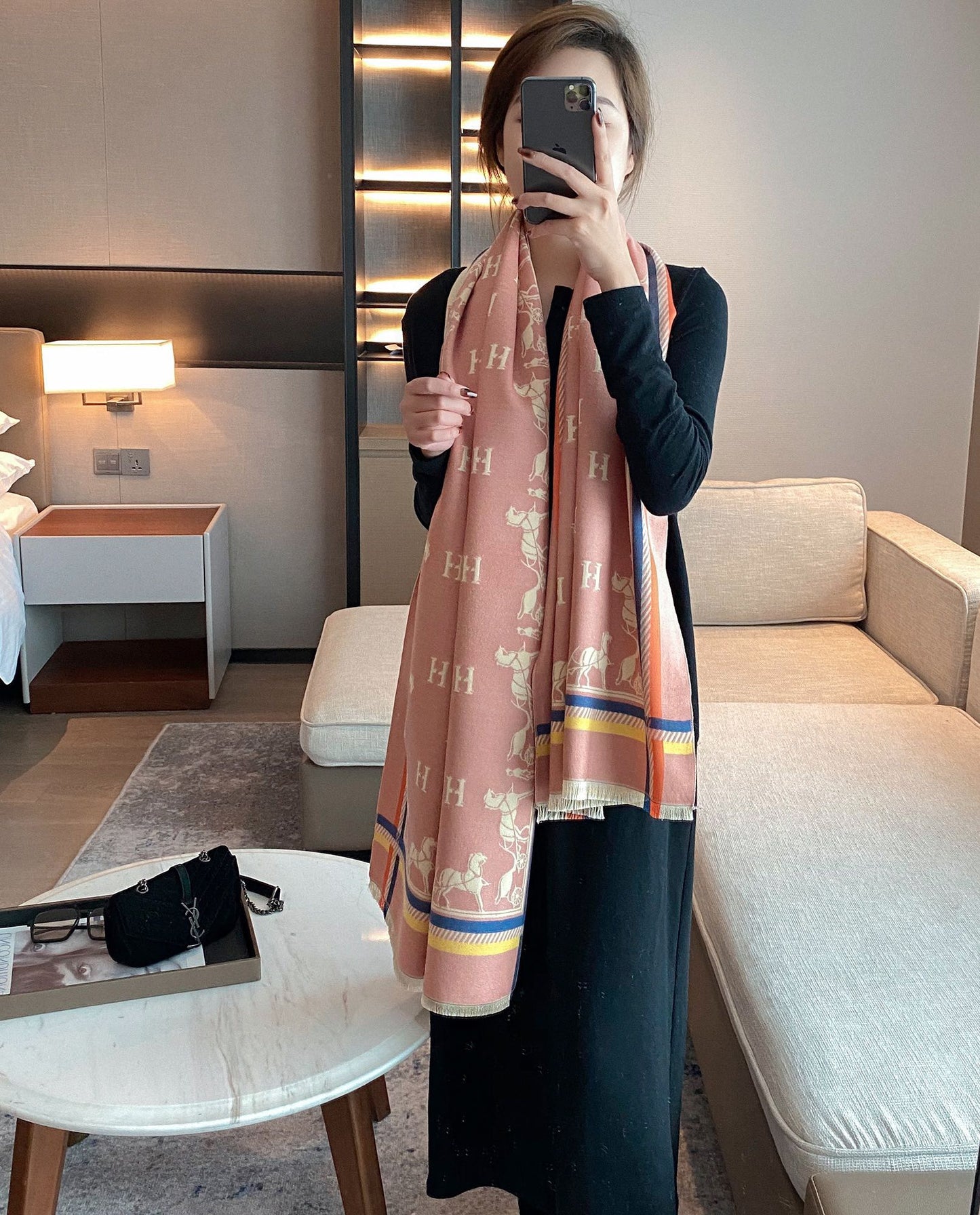 6-color classic cashmere scarf mysite