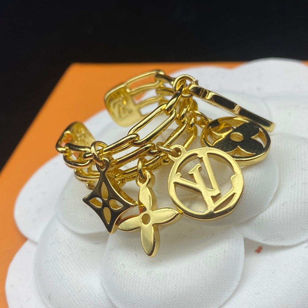 Classic Key Monogram Pendant Ring mysite