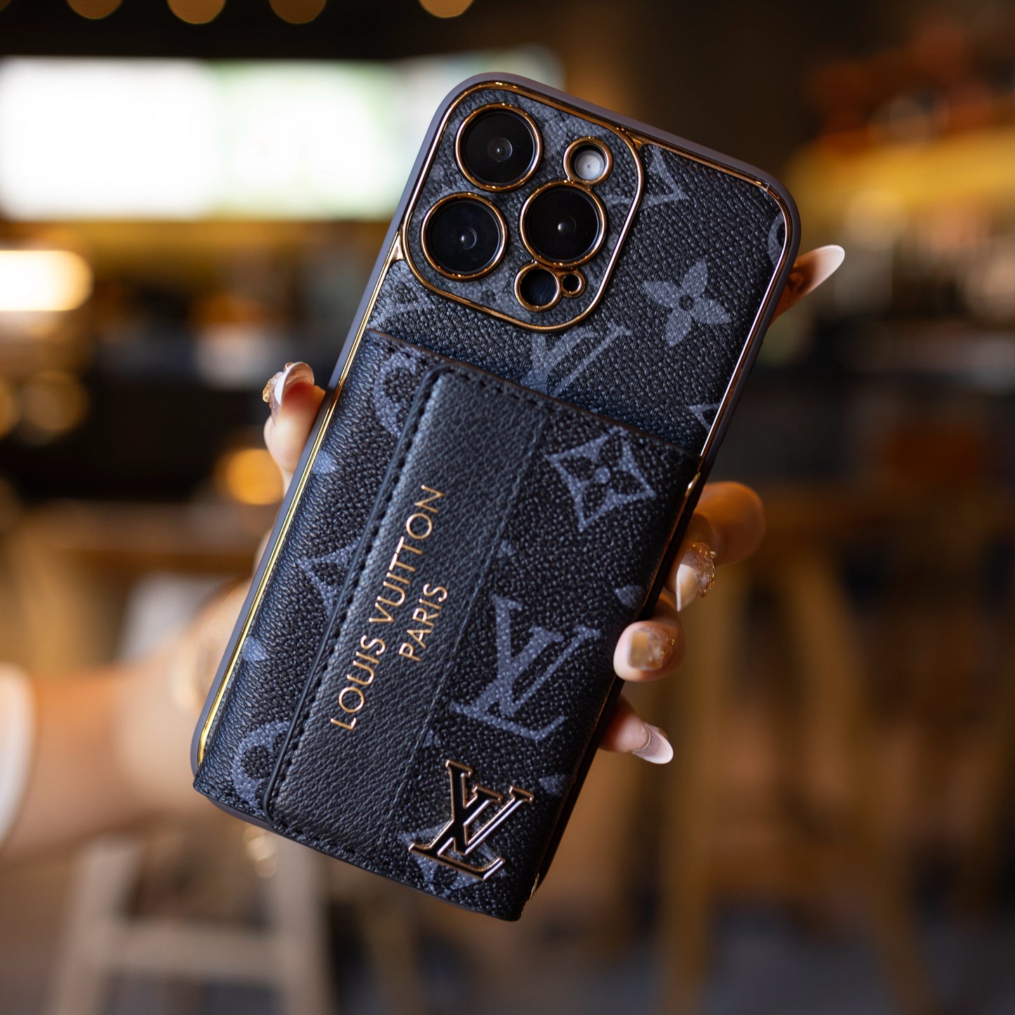 New Classic Luxury Card Holder Phone Case for iPhone Series-ss mysite