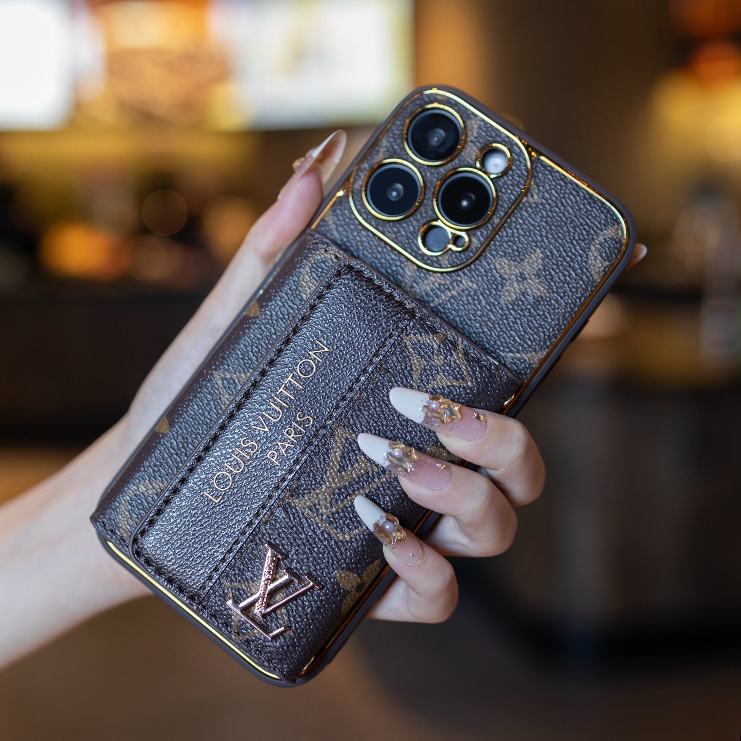 New Classic Luxury Card Holder Phone Case for iPhone Series-ss mysite