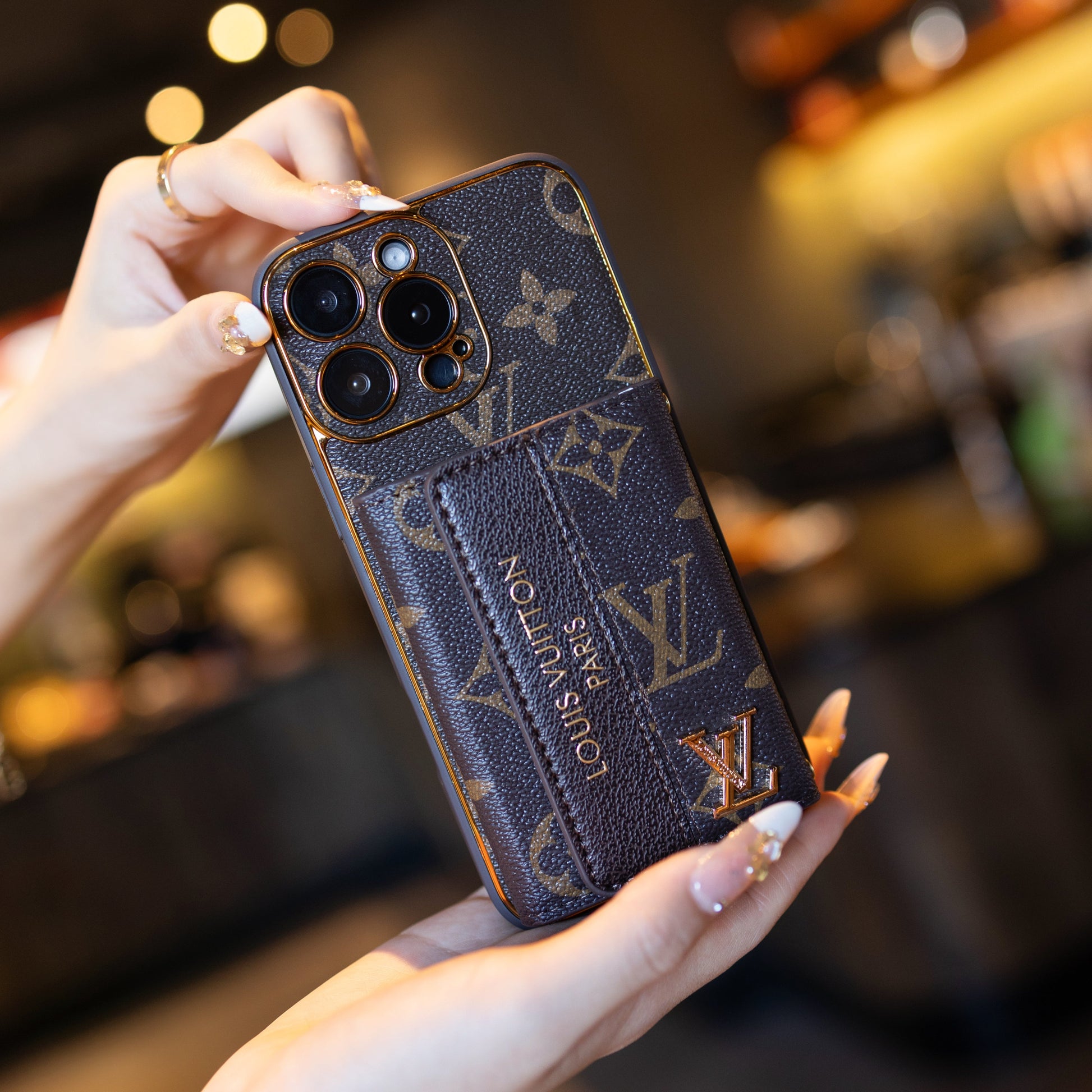 New Classic Luxury Card Holder Phone Case for iPhone Series-ss mysite