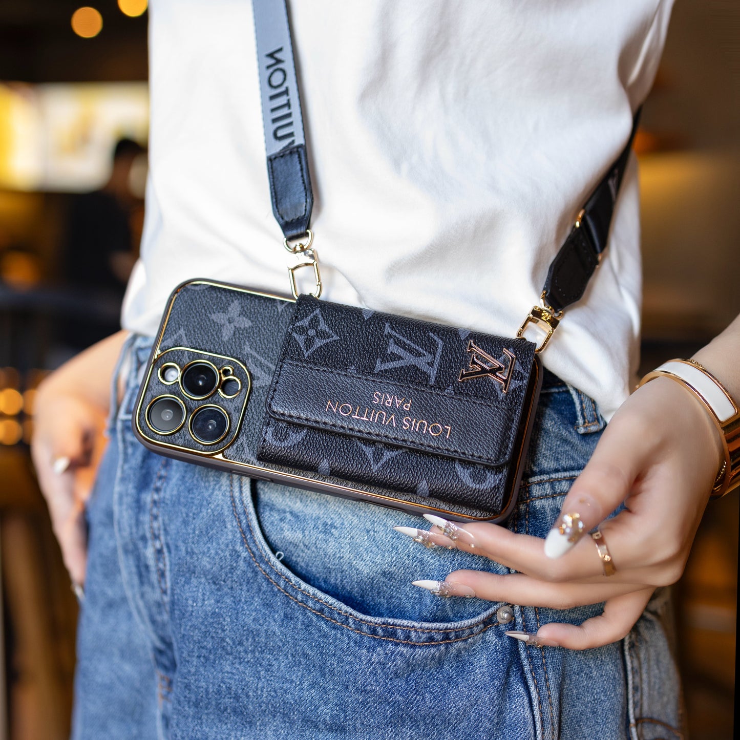 New Classic Luxury Card Holder Phone Case for iPhone Series-ss mysite