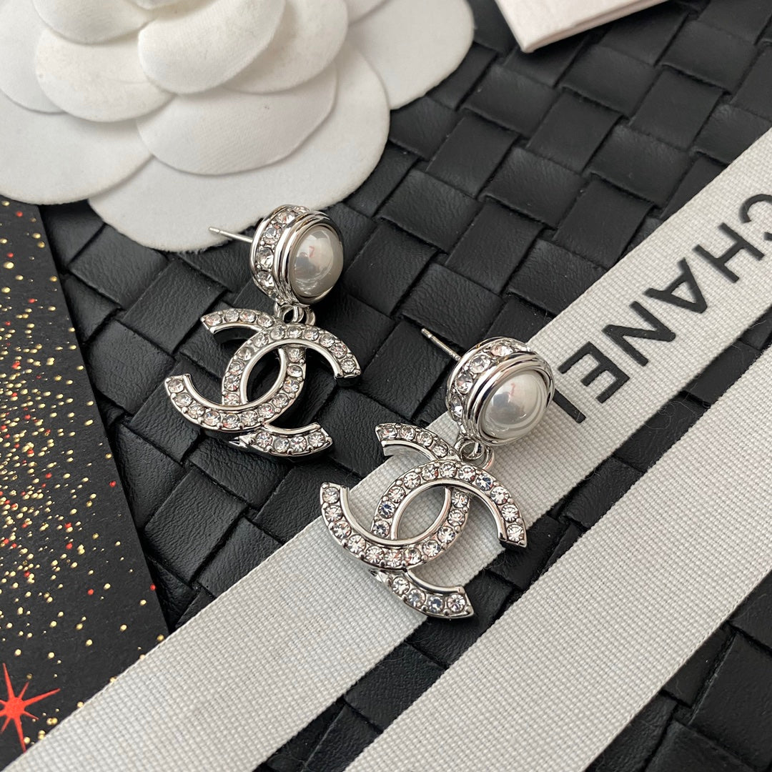 Pearl And Diamond Earrings mysite