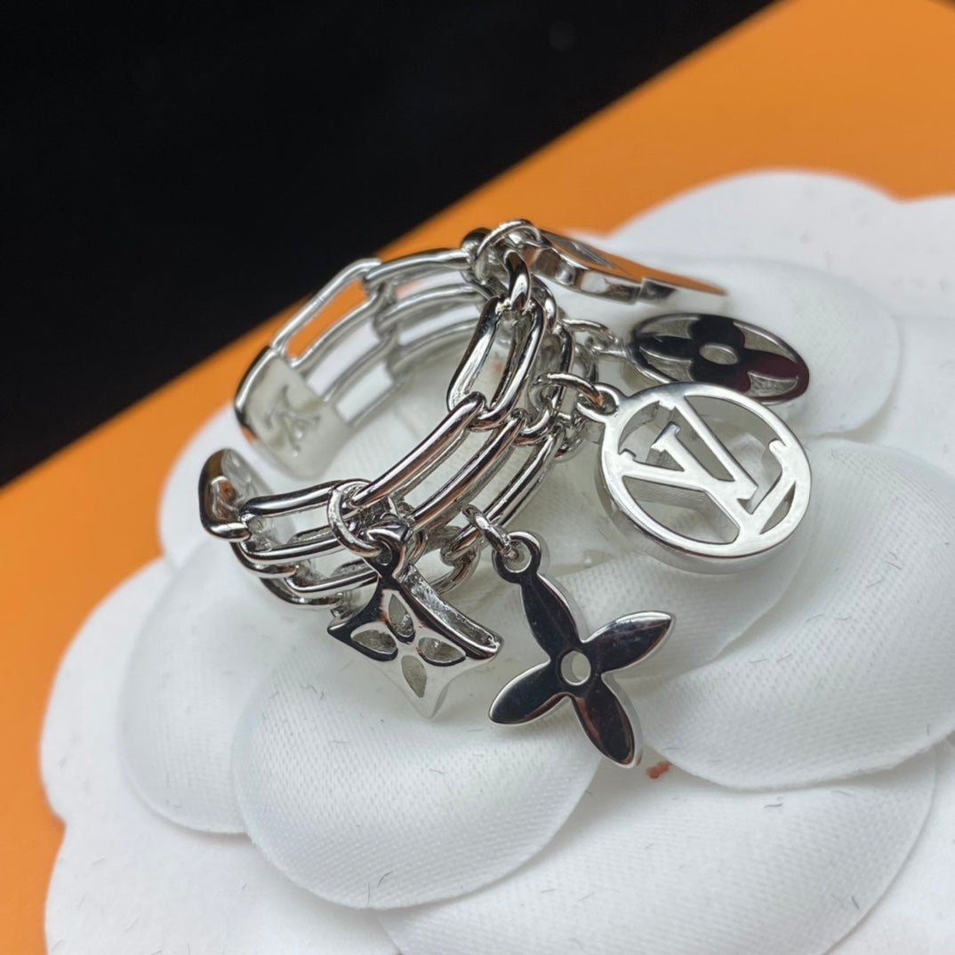 Classic Key Monogram Pendant Ring mysite