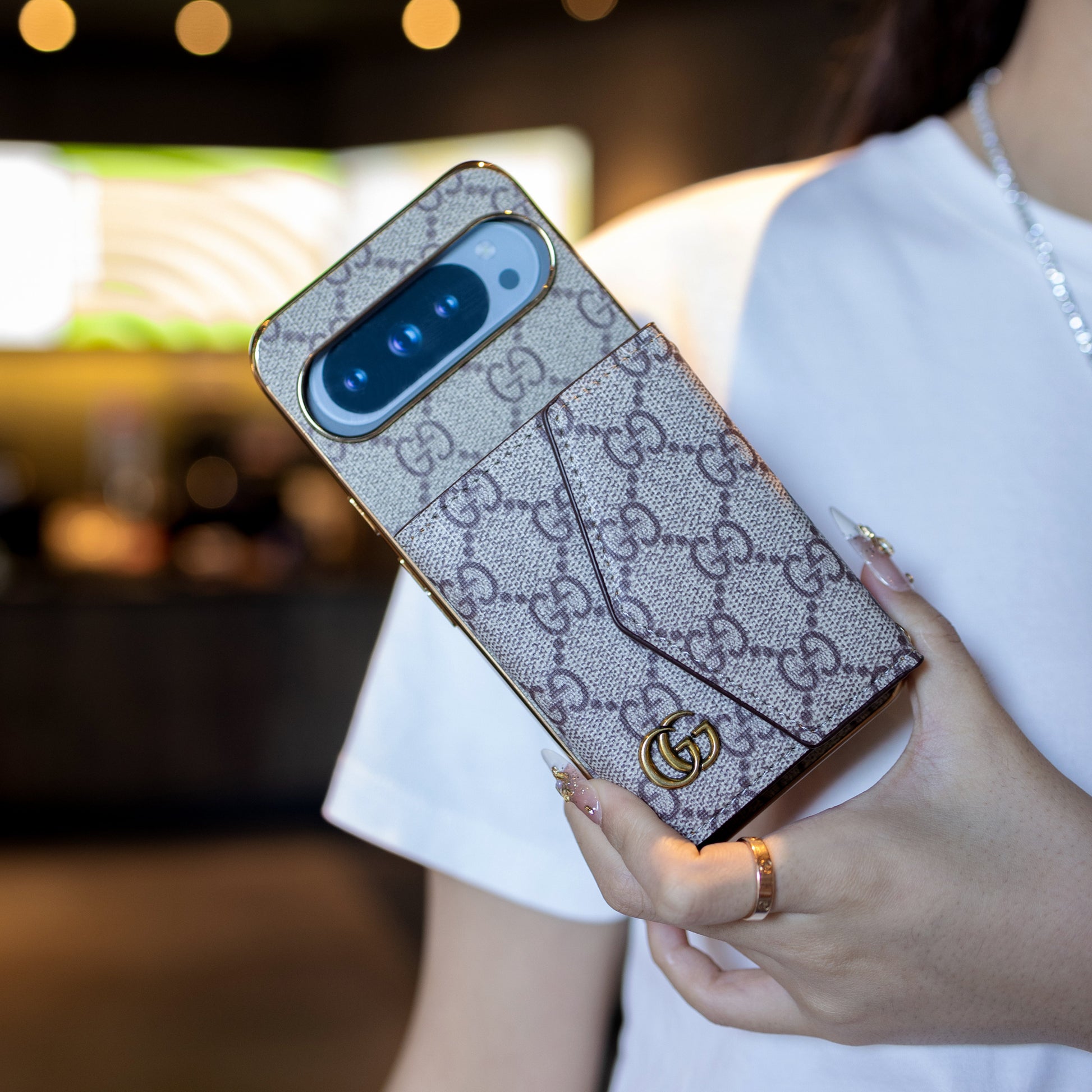 Luxury Card Holder Style Google Pixel phone case mysite