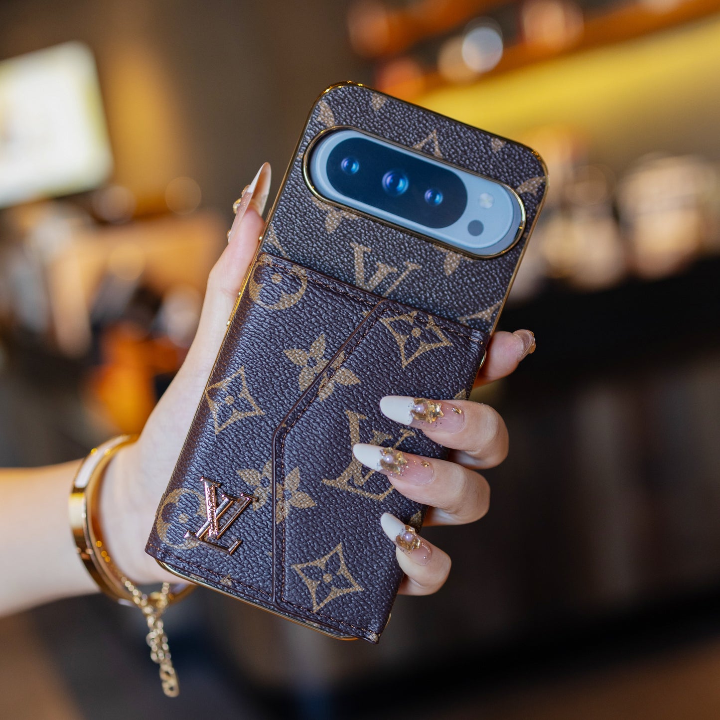 Luxury Card Holder Style Google Pixel phone case mysite