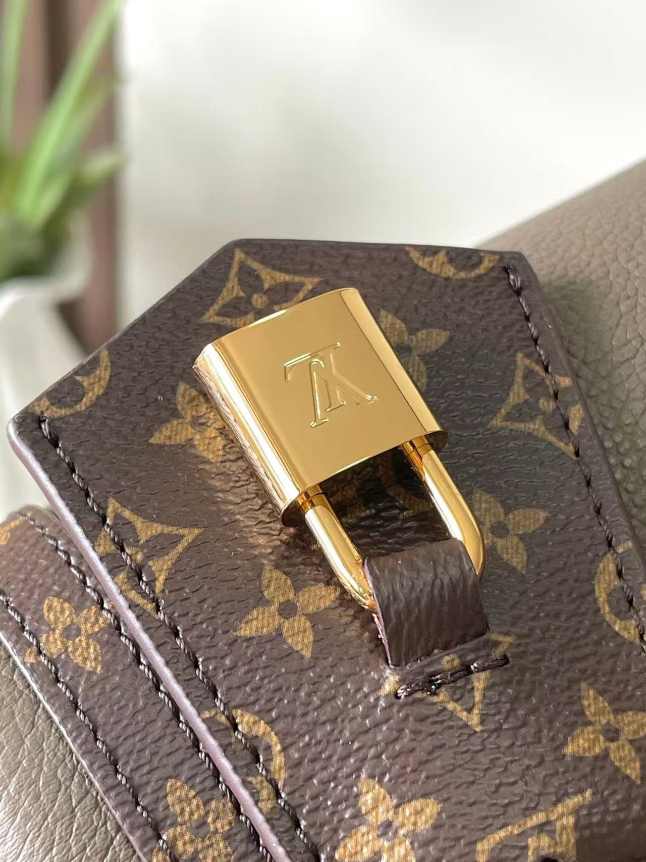 LV Express Bag 26cm Soft Gray Mix Brown Calfskin mysite