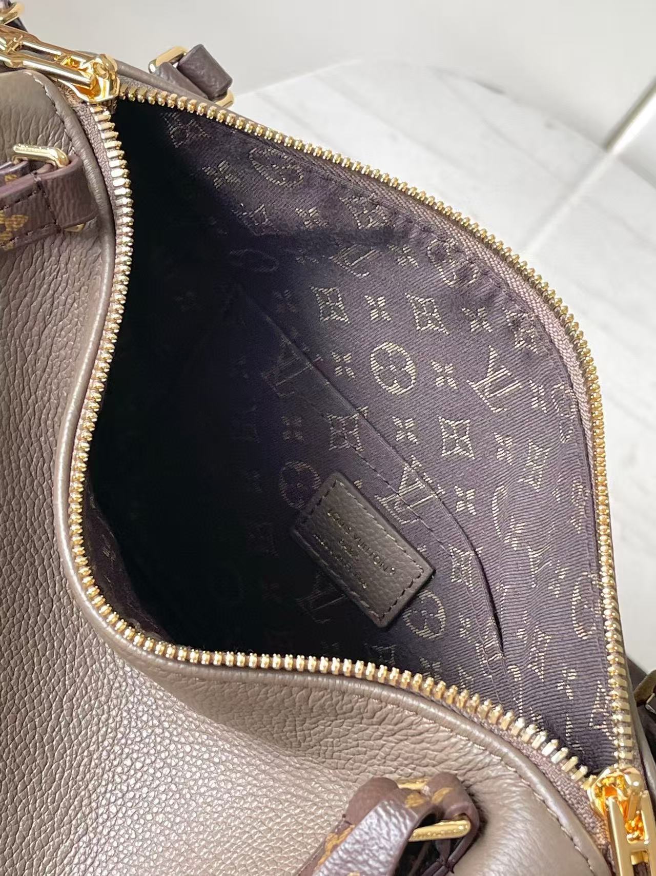 LV Express Bag 26cm Soft Gray Mix Brown Calfskin mysite