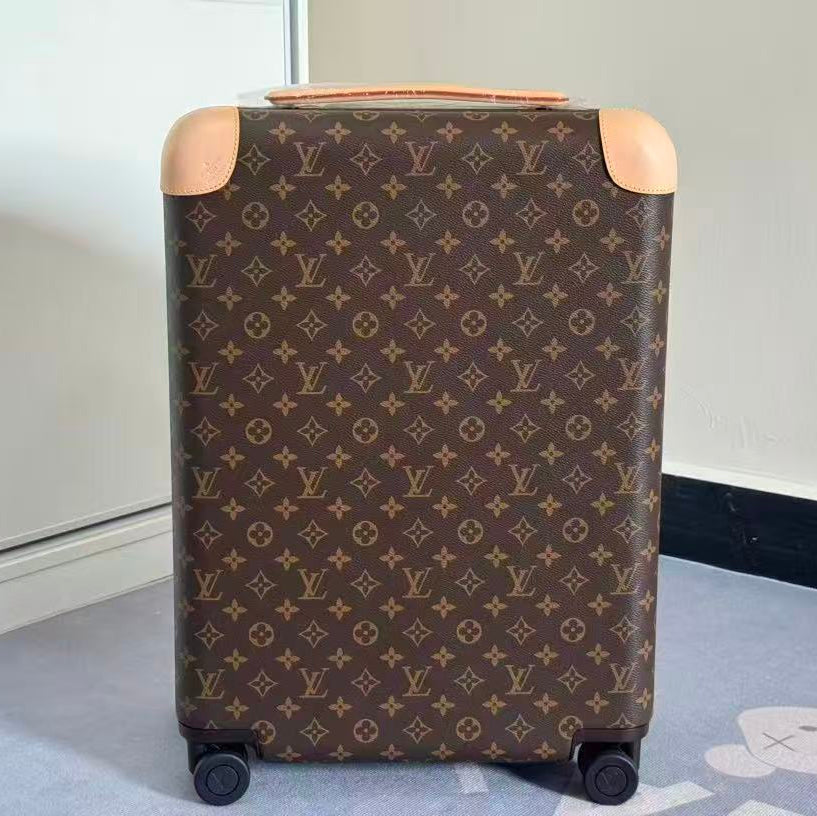 Louis Vuitton Horizon 55 Monogram Suicase Brown Leather mysite