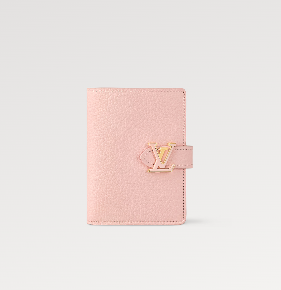 VERTICAL COMPACT WALLET PINK CAPUCINES mysite