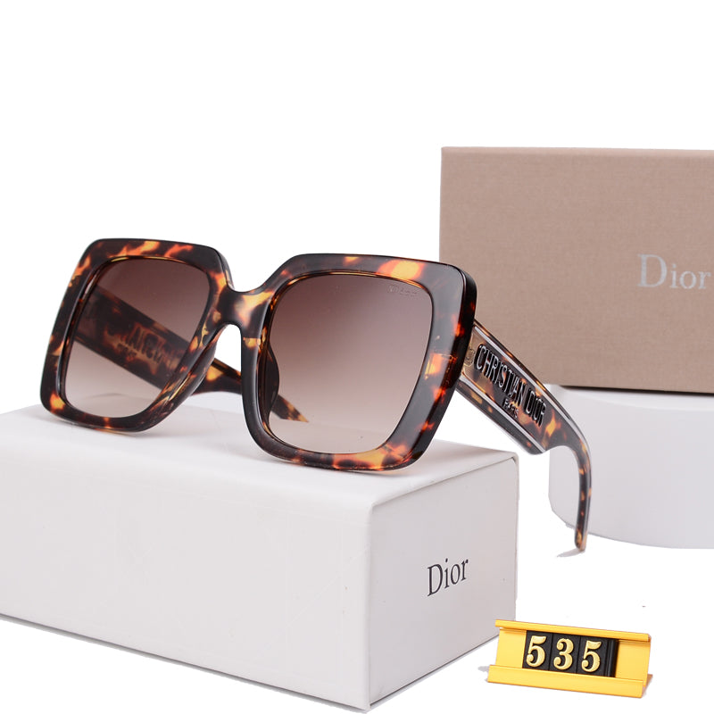 Luxury Large Frame Sunglasses Y-535