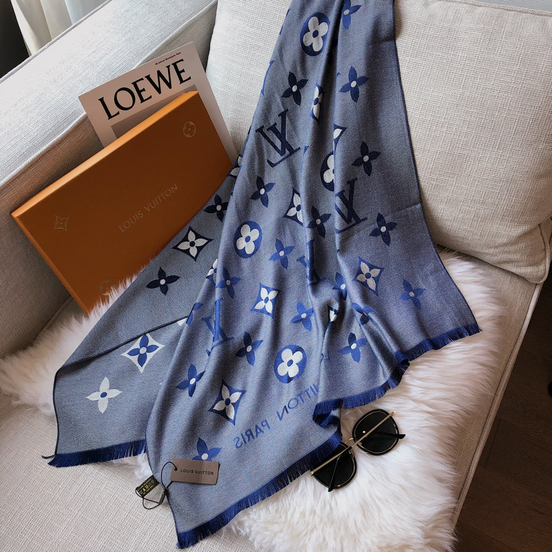 L Premium Tencel Cotton Jacquard Scarf mysite