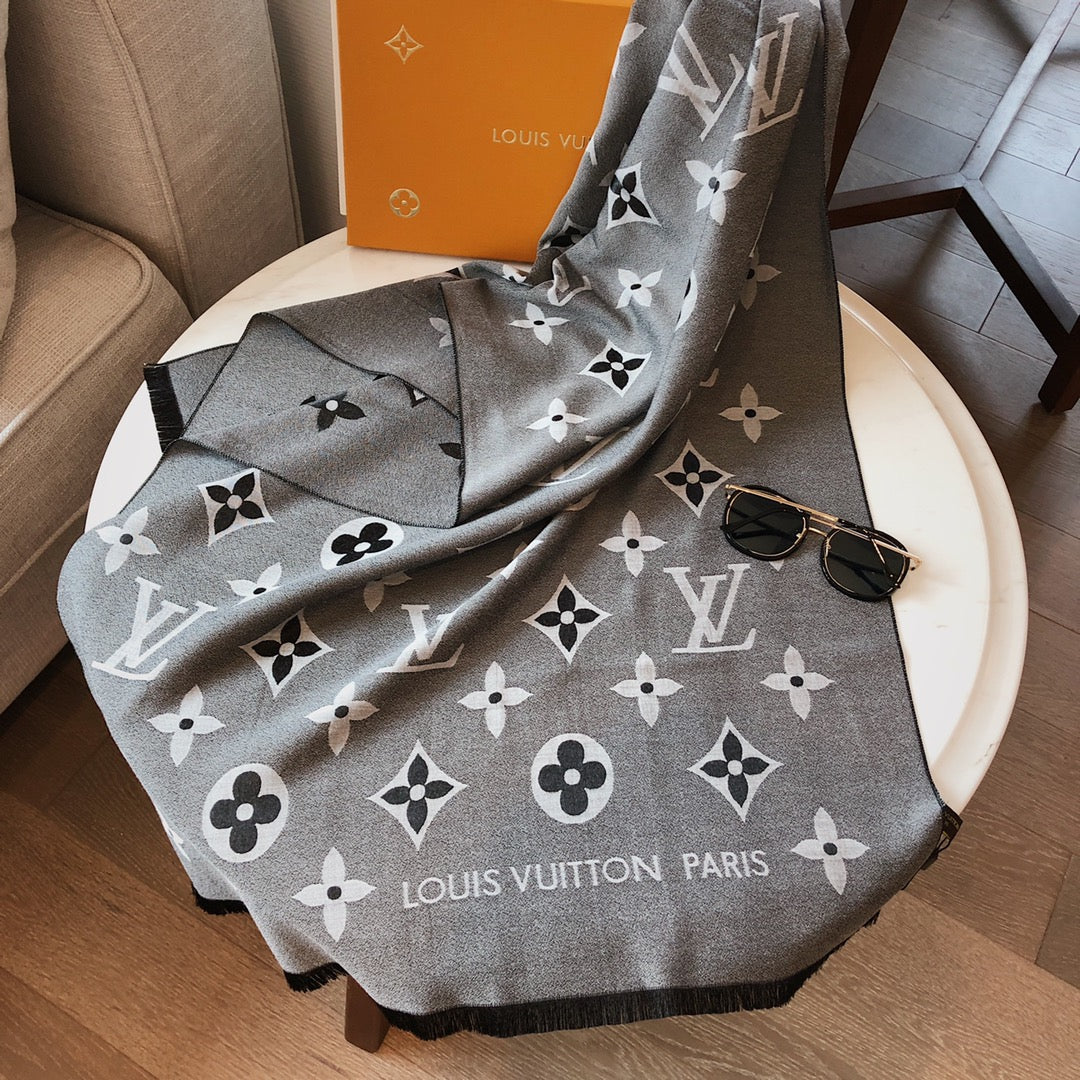 L Premium Tencel Cotton Jacquard Scarf mysite